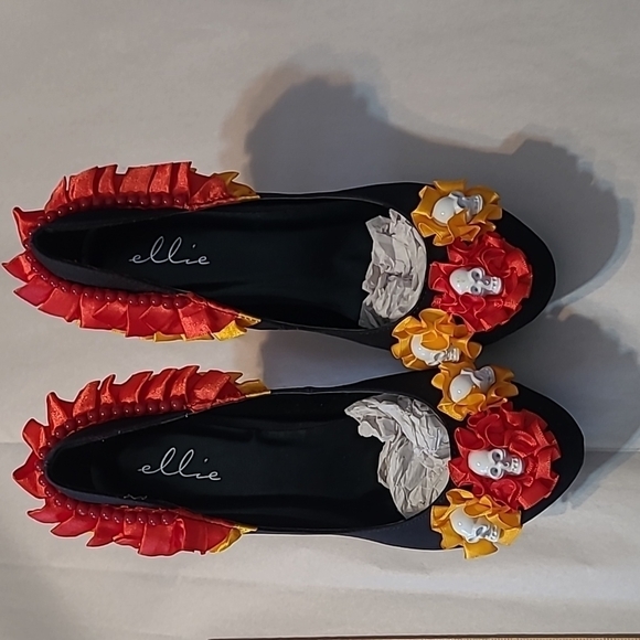 Ellie Colorful Unique Women's Heels NWOT - Picture 5 of 16